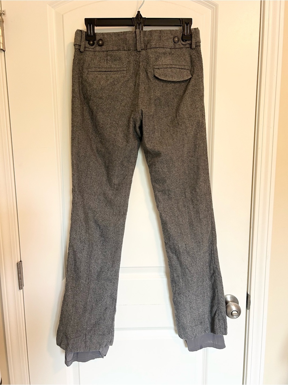 Banana Republic Gray woman’s Dress Pants - The Martin Fit stretch